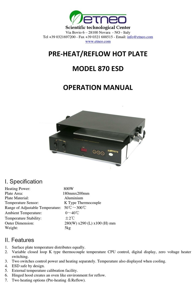 Etneo 870 ESD Operation manual