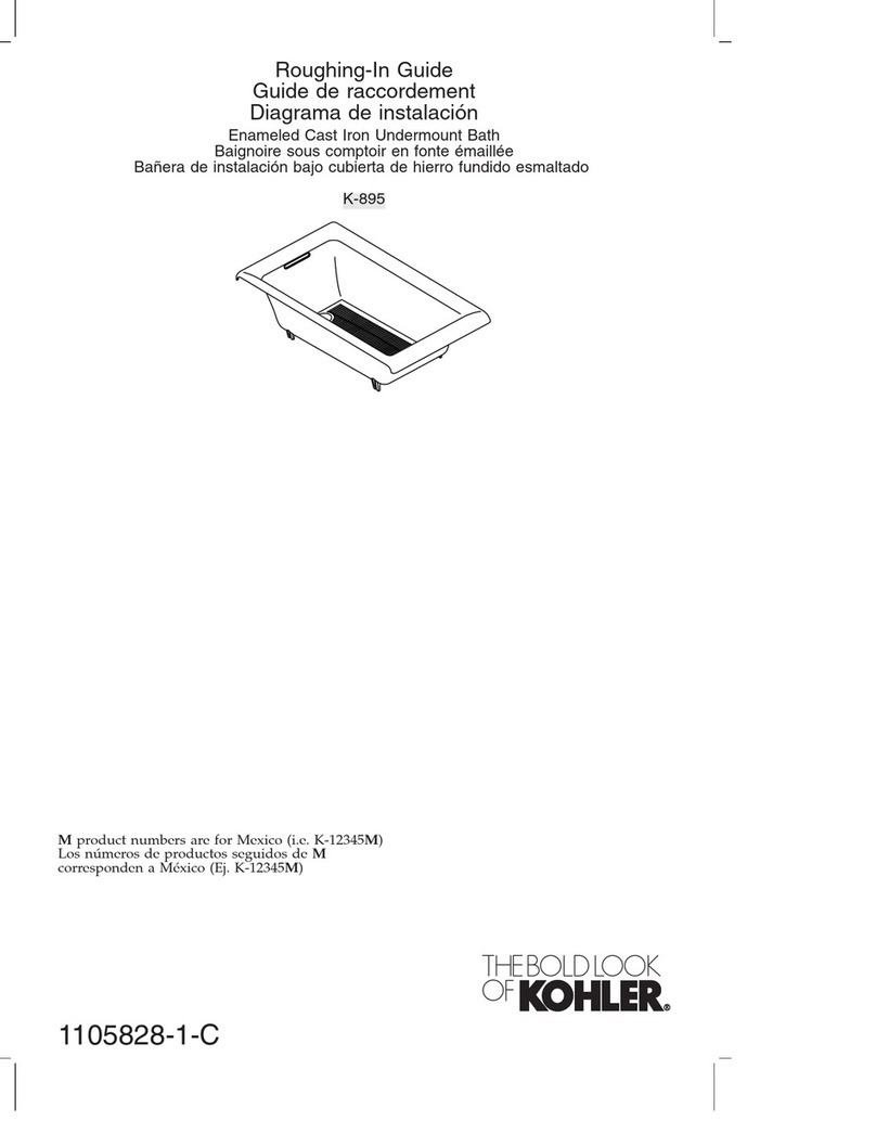 Kohler K-895 Quick start guide