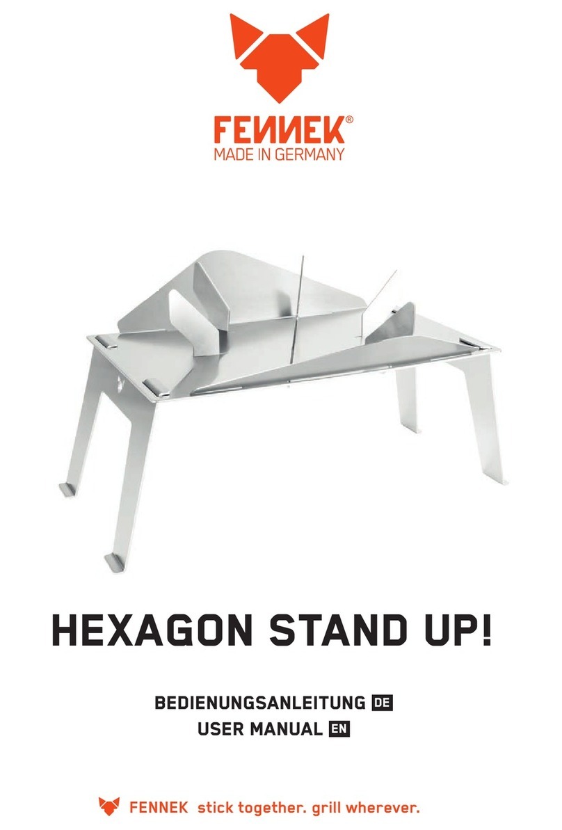 FENNEK HEXAGON Stand up! user manual