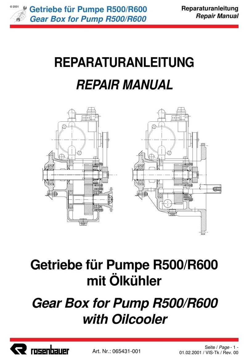 Rosenbauer R500 Repair manual