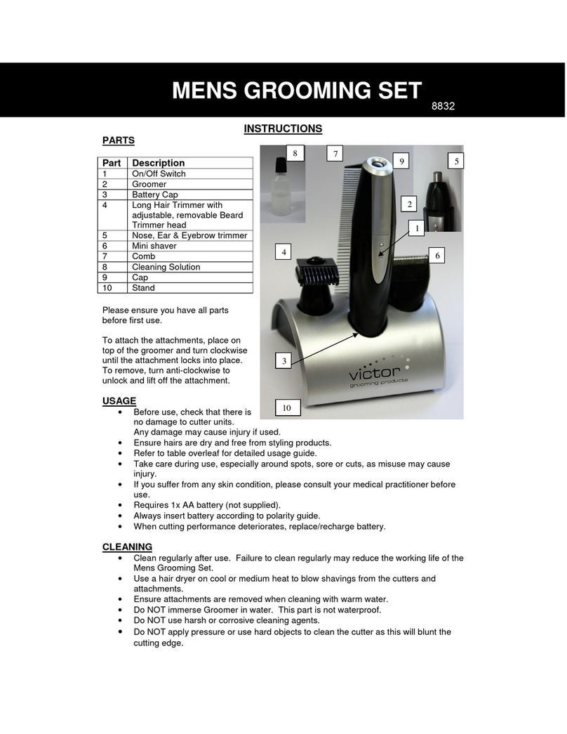 Victor 8832 instructions