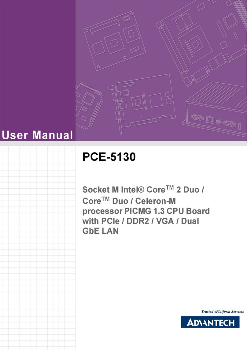 Advantech PCE-5130 User manual