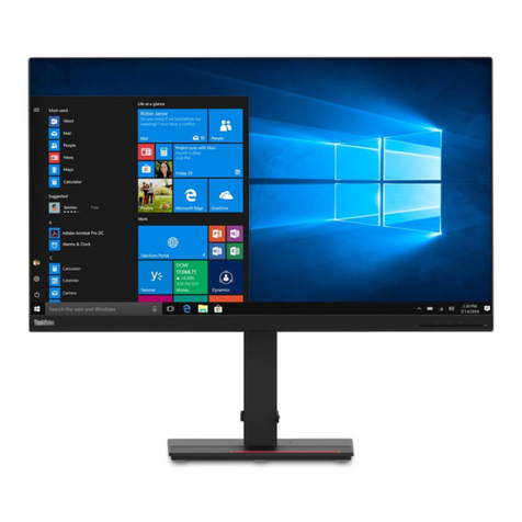 Lenovo ThinkVision T32h-20 User manual