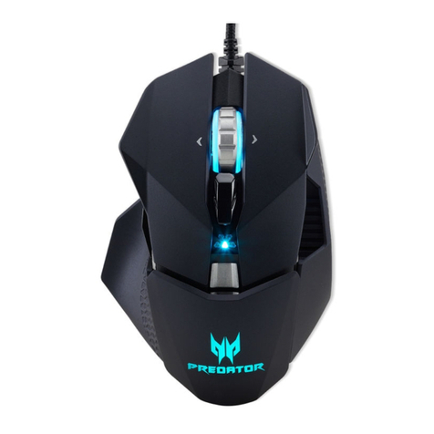 Acer PREDATOR CESTUS 510 quick start guide