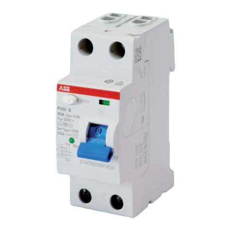ABB F200 B Operation and assembly instructions