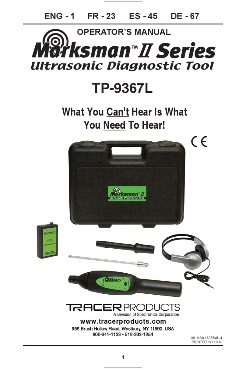 TRACER PRODUCTS Marksman II Series User manual