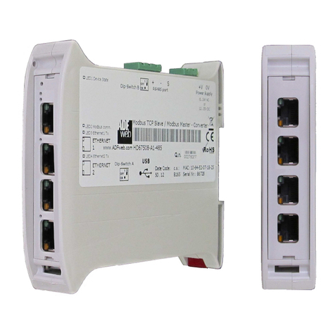 ADF Web HD67E09-A1 User manual