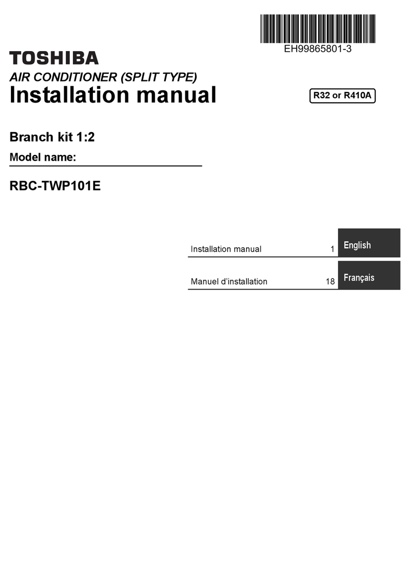 Toshiba RBC-TWP101E User manual