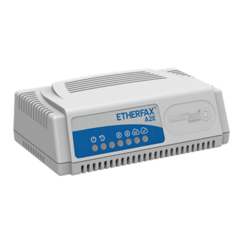 Multitech etherFAX A2E User manual