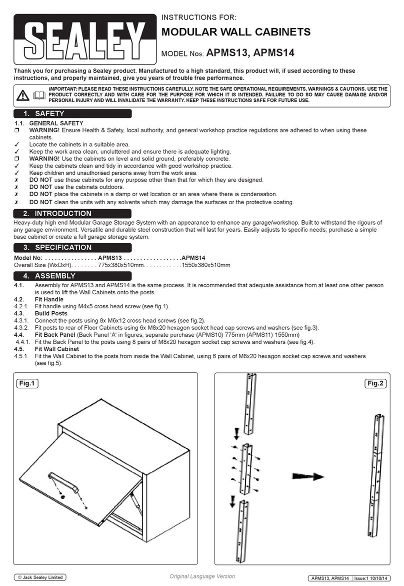 Sealey APMS13 User manual