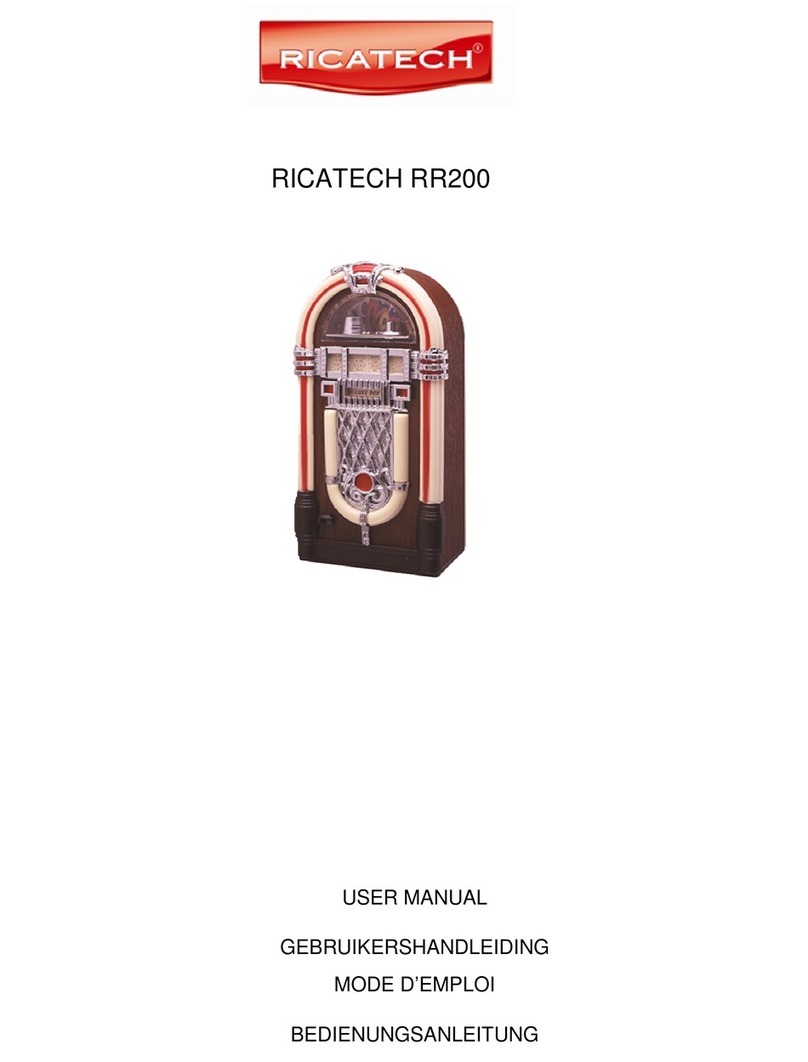 Ricatech RR200 user manual