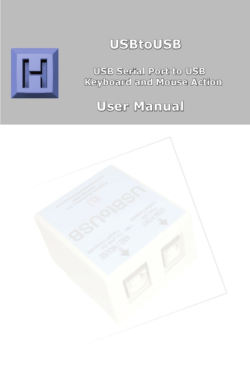 Hagstrom Electronics USBtoUSB user manual Hagstrom Electronics USBtoUSB user manual