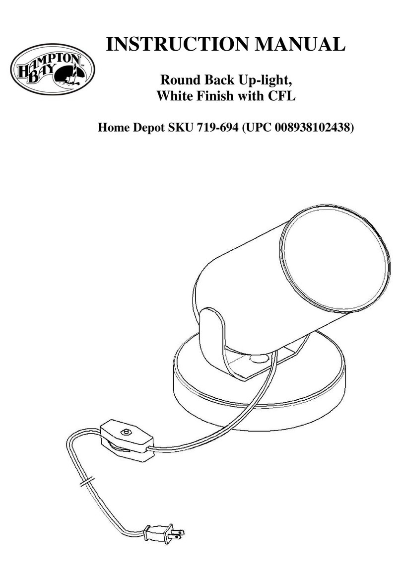 HAMPTON BAY 719-694 instruction manual