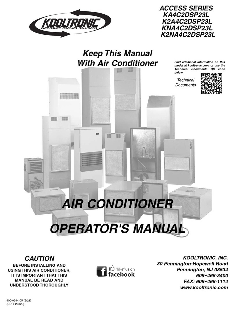 Kooltronic ACCESS Series User manual