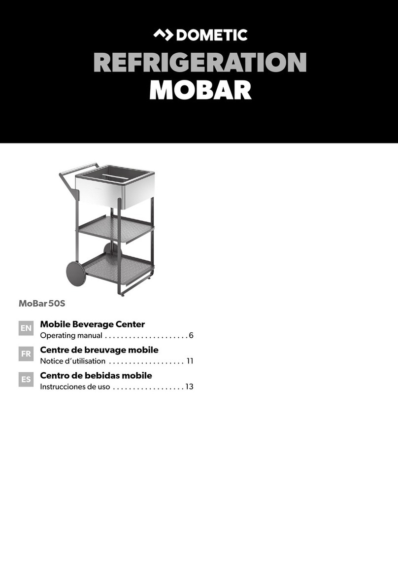 Dometic MoBar50S operating manual