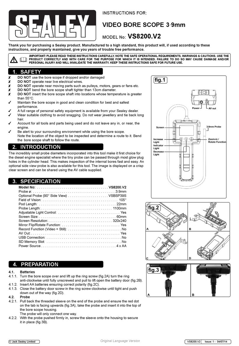 Sealey VS8200.V2 User manual