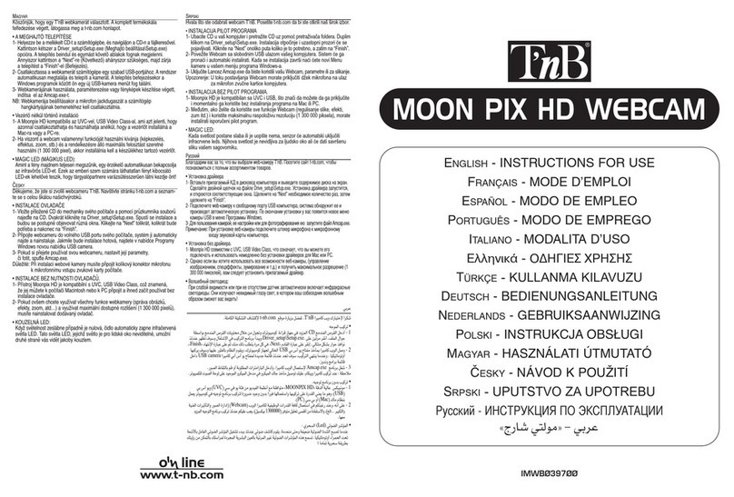 T'nB MOON PIX HD Instructions for use