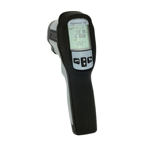 ETI Raytemp 28 operating instructions