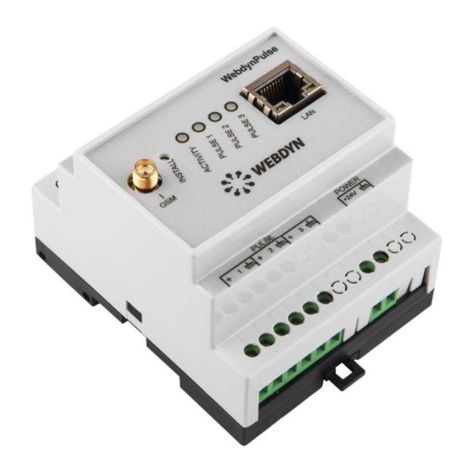 Flexitron WebdynPulse WG0510-A01 manual