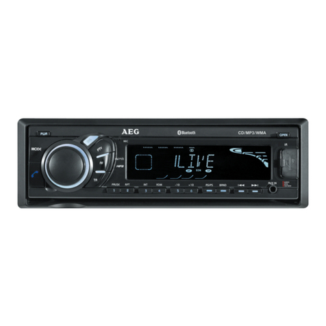 AEG AR 4025 BT User manual AEG AR 4025 BT User manual