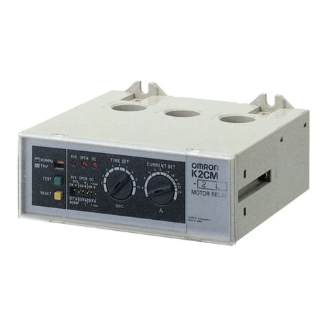 Omron K2CM Series User manual Omron K2CM Series User manual