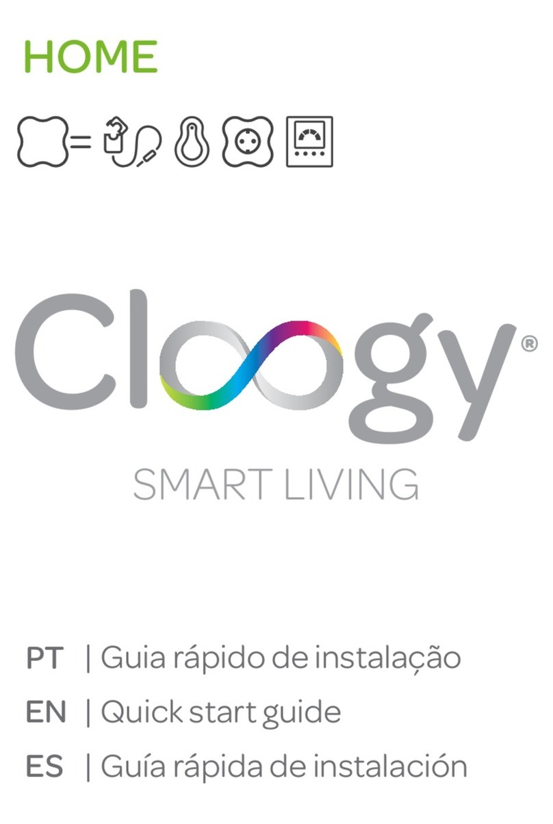 Cloogy HOME User manual