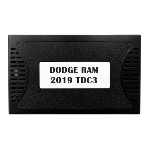 KAP DODGE RAM 2019 TDC3 User manual