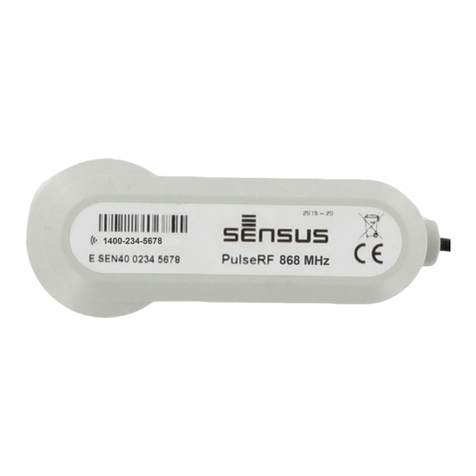Xylem Sensus PulseRF HRI-A3 User manual