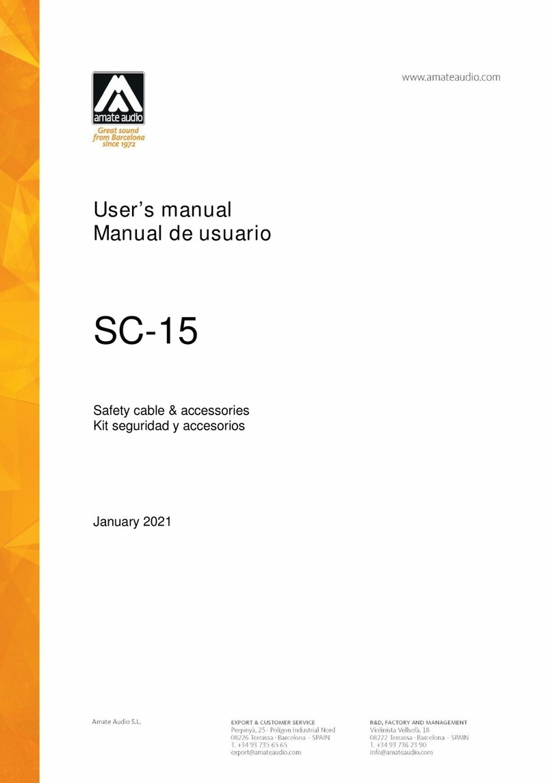 Amate Audio SC-15 user manual