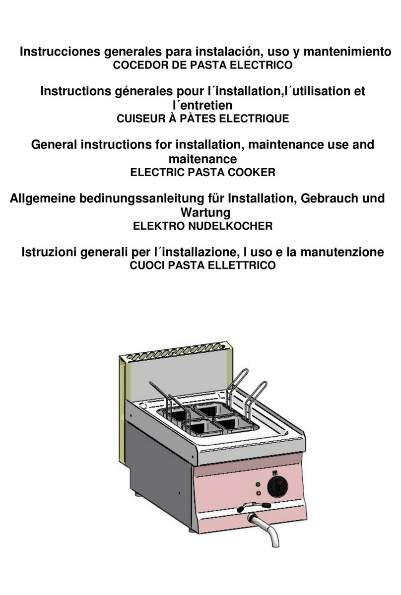 edenox SCPE-40 E General instructions for installation, maintenance use and maitenance