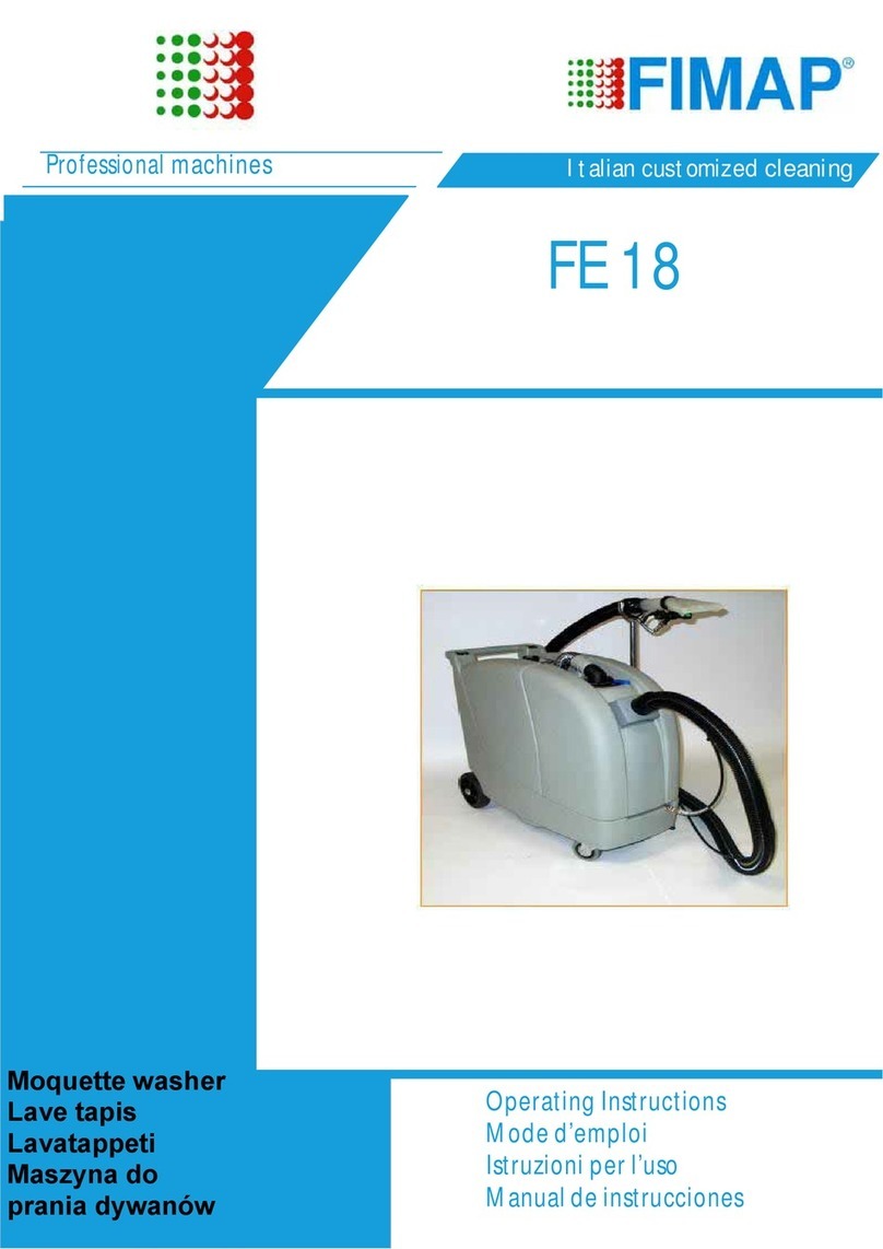 Fimap FE 18 operating instructions