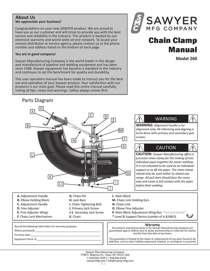 Sawyer 260 manual