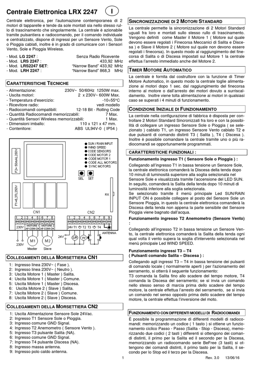 Seav LRX 2247 manual