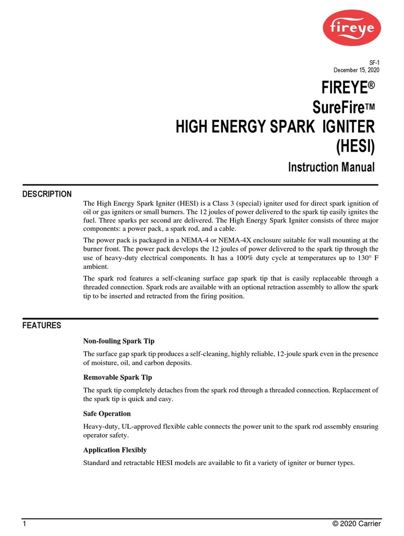 Fireye SureFire HESI instruction manual