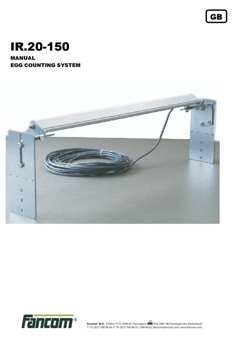 Fancom IR.20-150 User manual