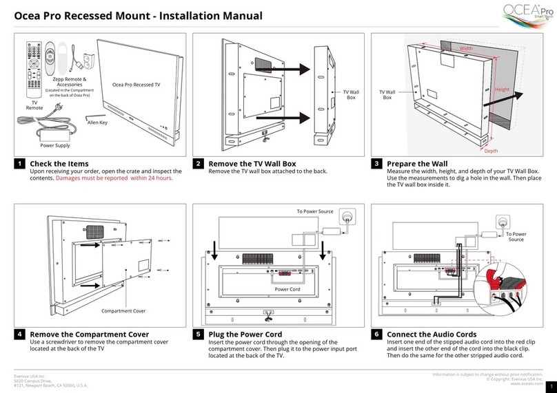 Evervue Ocea Pro User manual