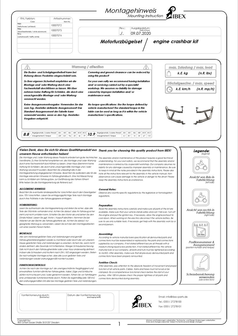 IBEX 10007072 User guide