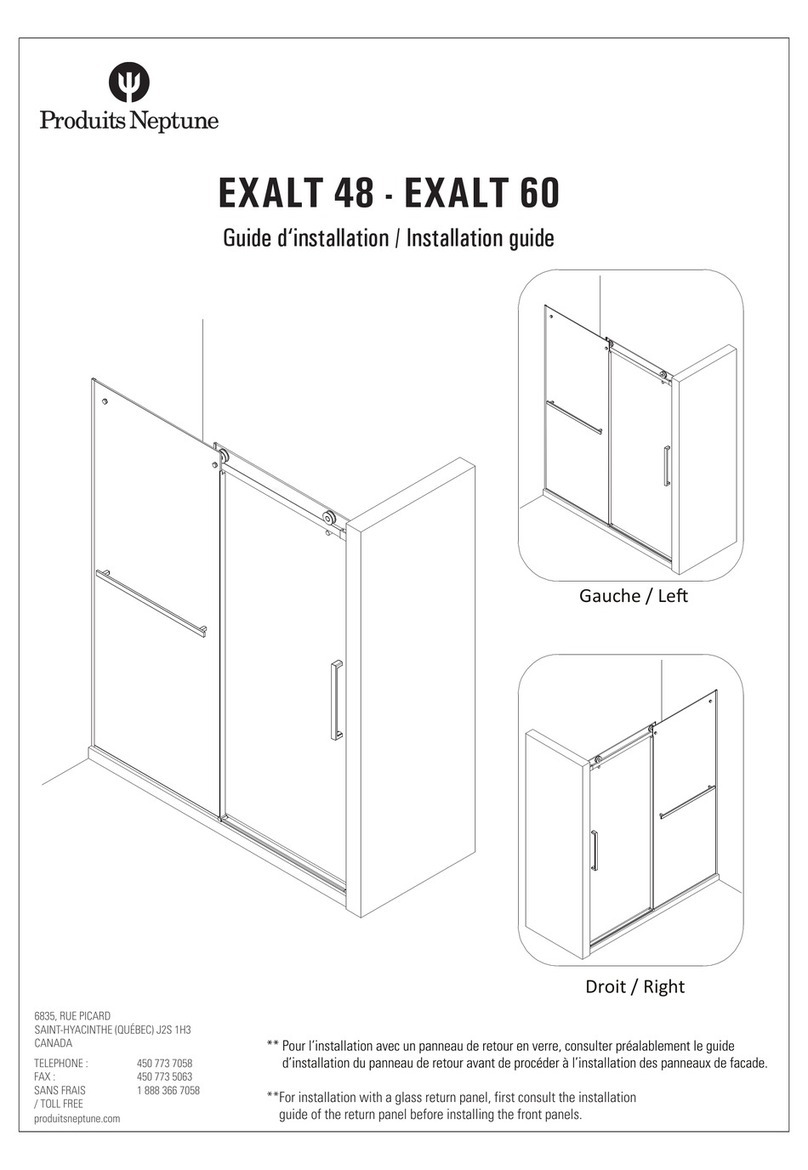 Produits Neptune EXALT 48 installation guide Produits Neptune EXALT 48 installation guide