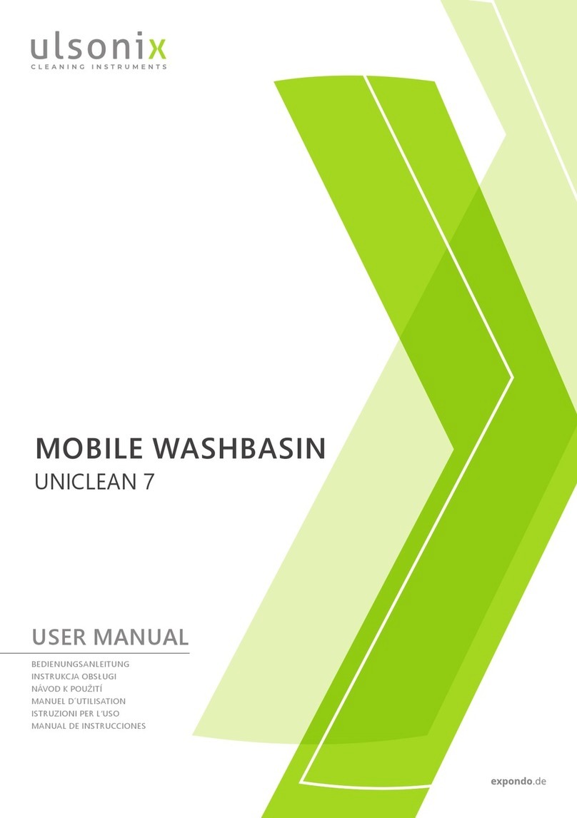 ulsonix UNICLEAN 7 user manual