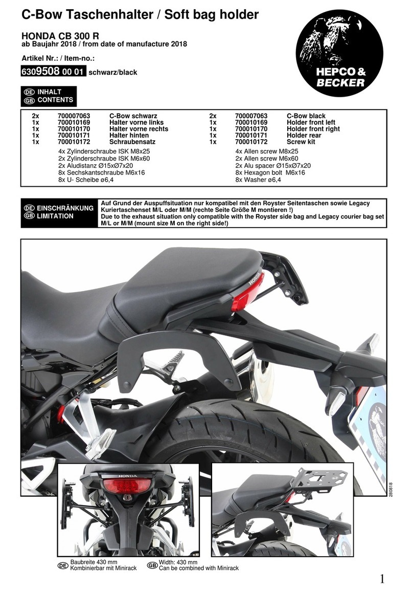 hepco & becker 6309508 00 01 User manual
