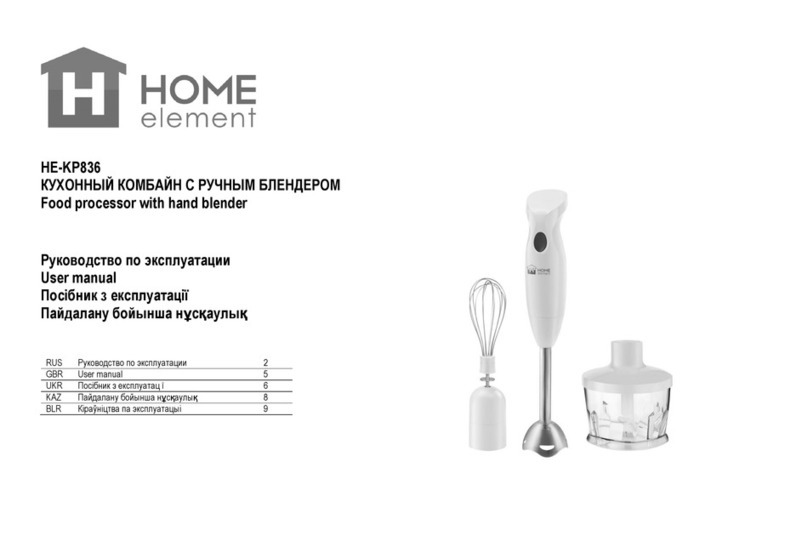 HOME ELEMENT HE-KP836 user manual