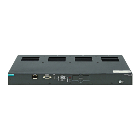 Siemens SIMATIC NET RX1500 User manual Siemens SIMATIC NET RX1500 User manual