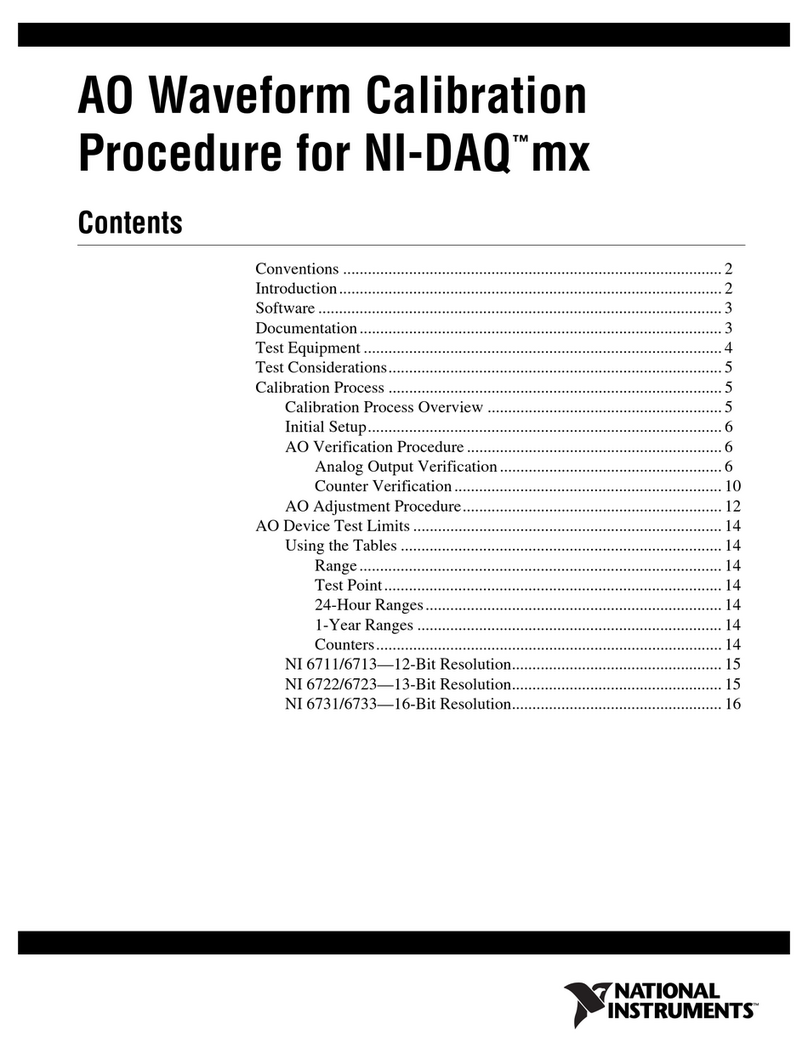 National Instruments NI-DAQ mx Manual