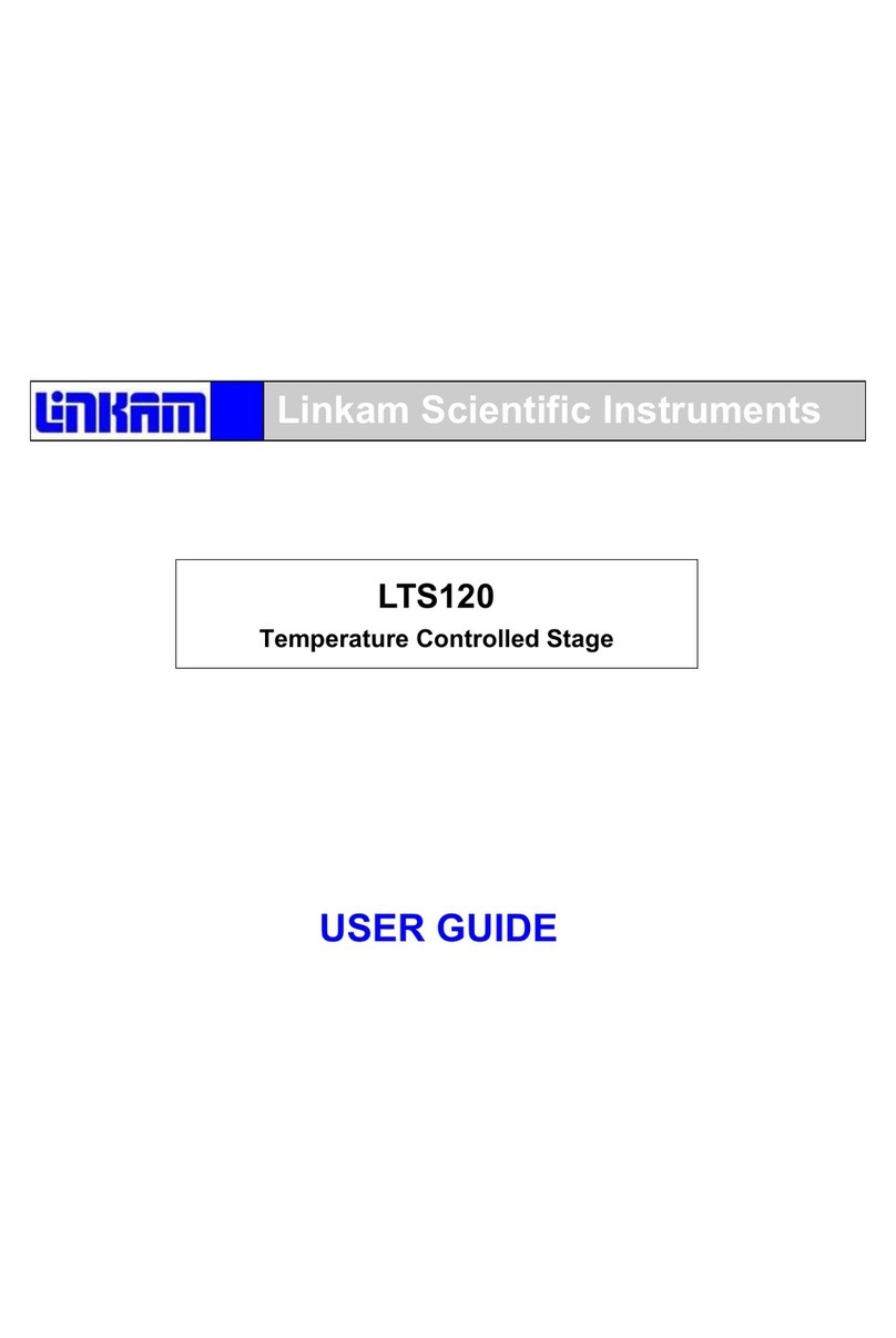 Linkam Scientific Instruments LTS120 user guide Linkam Scientific Instruments LTS120 user guide