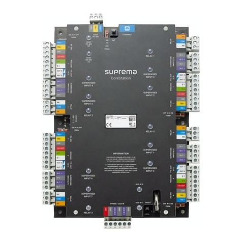 suprema CoreStation installation guide