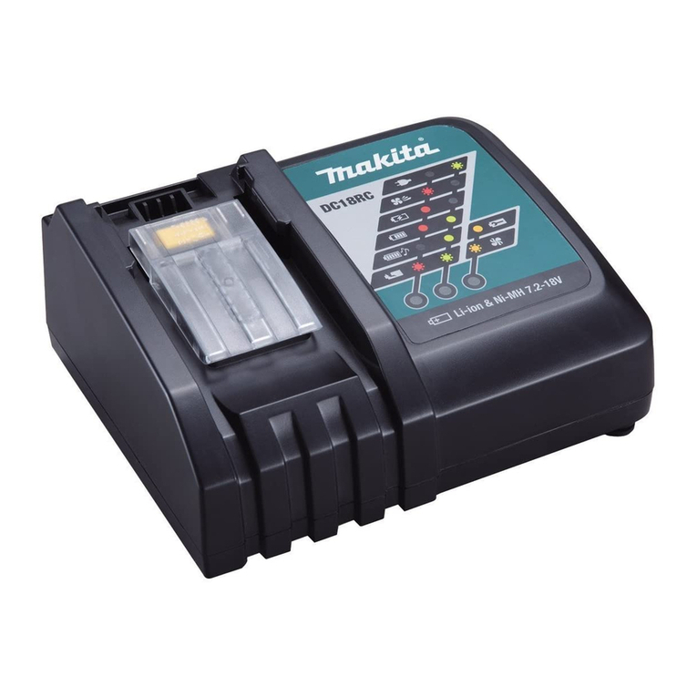 Makita MAKSTAR DC18RA User manual