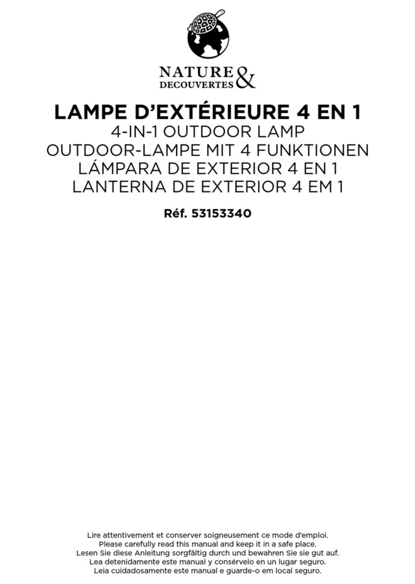 NATURE & DECOUVERTES 53153340 manual NATURE & DECOUVERTES 53153340 manual
