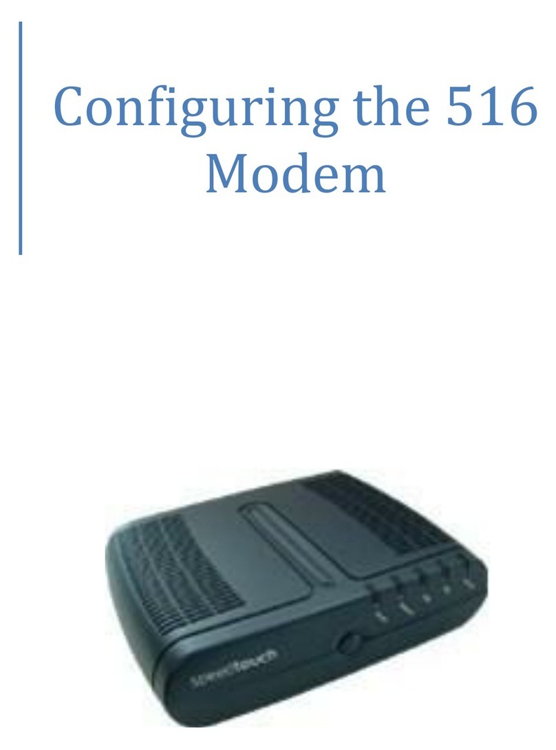 Speedtouch 516 User manual