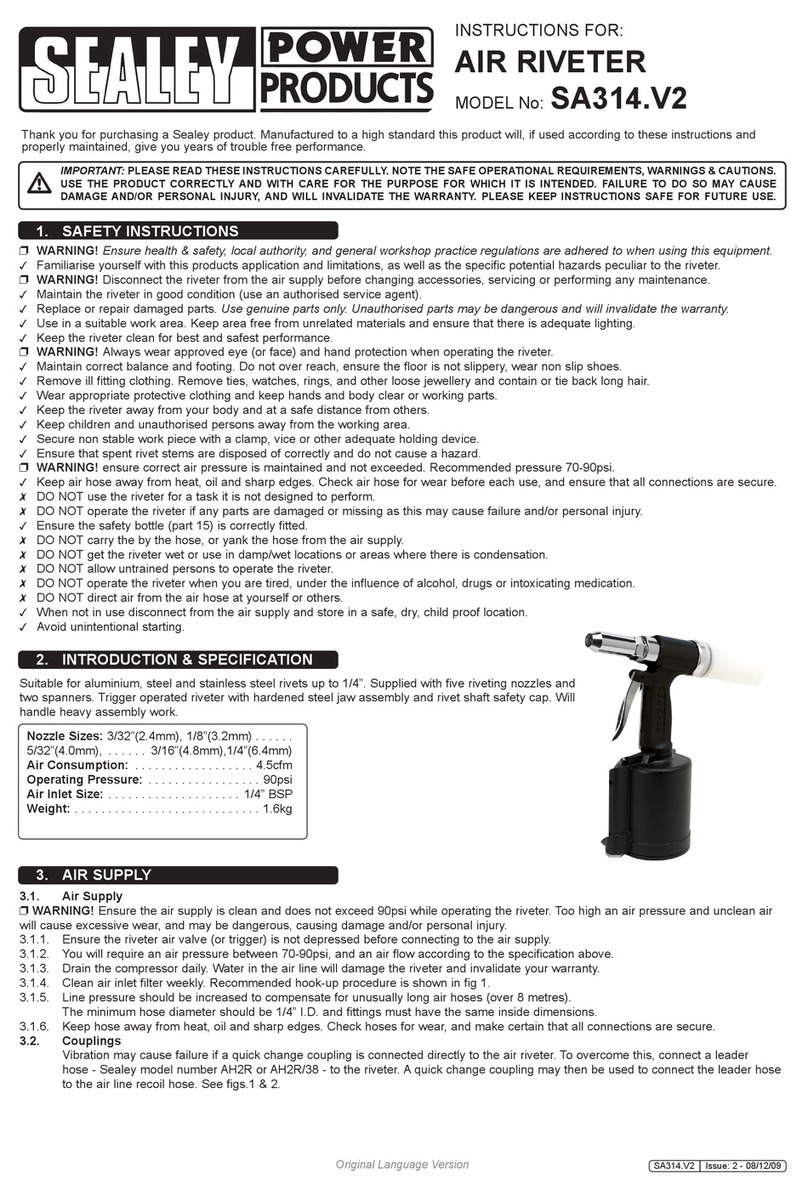 Sealey SA314.V2 User manual