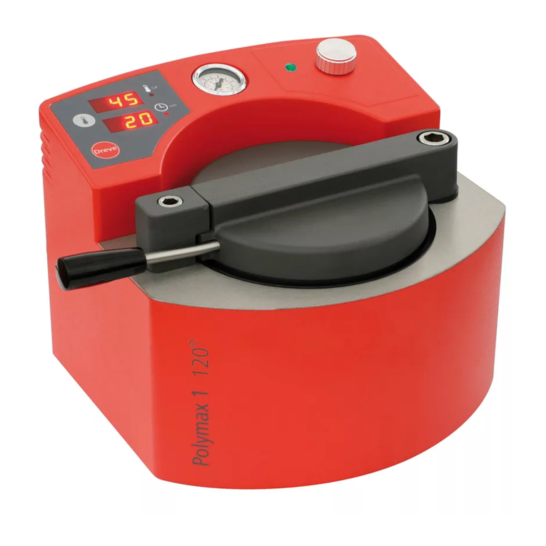 Dreve Polymax 1 Working instructions